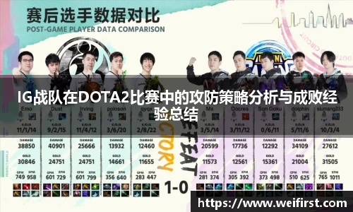 IG战队在DOTA2比赛中的攻防策略分析与成败经验总结